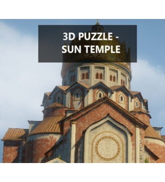 3D PUZZLE - Sun Temple Steam Key GLOBAL